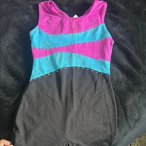 Colorful Girls Gymnastics Leotard size 8